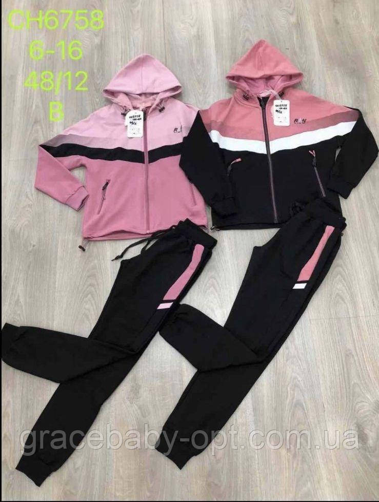 Трикотажний костюм 2 в 1 для дівчат, S&D, 134-164 см, № CH-6758, фото 1