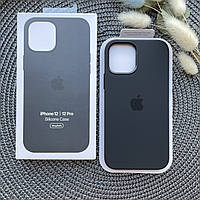 Чехол Silicone Case MagSafe with Animation iPhone 12/12Pro Midnight