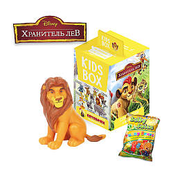 Король Лев The Lion King Sweetbox Світбокс Кідсбокс фігурка та жувальний мармелад з натуральним соком