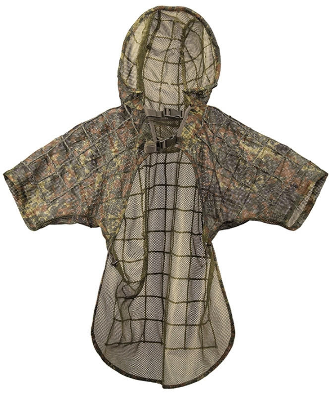 Накидка камуфляжний маскувальний костюм кікімора Mil-Tec GHILLIE SNIPER FLECKTARN 11964021-, фото 1