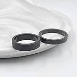 Кільце перстень чоловіче сталеве SMOKE з медичної нержавіючої сталі, фото 3