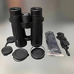 Бінокль SIGETA Imperial 12x50, Чорний, світлосила 16.8, Roof, водостійкий, чохол, нашийний ремінь