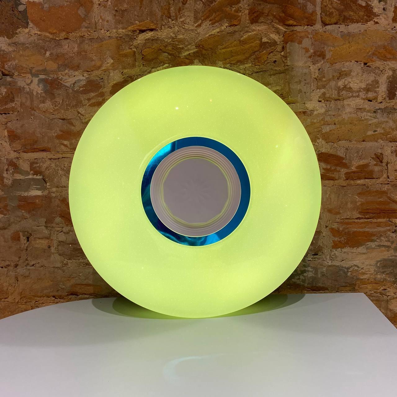 Світильник LED з пультом Димер + RGB + bluetooth колонка LU- RIVS STRADIVARIUS-80W LUMANO