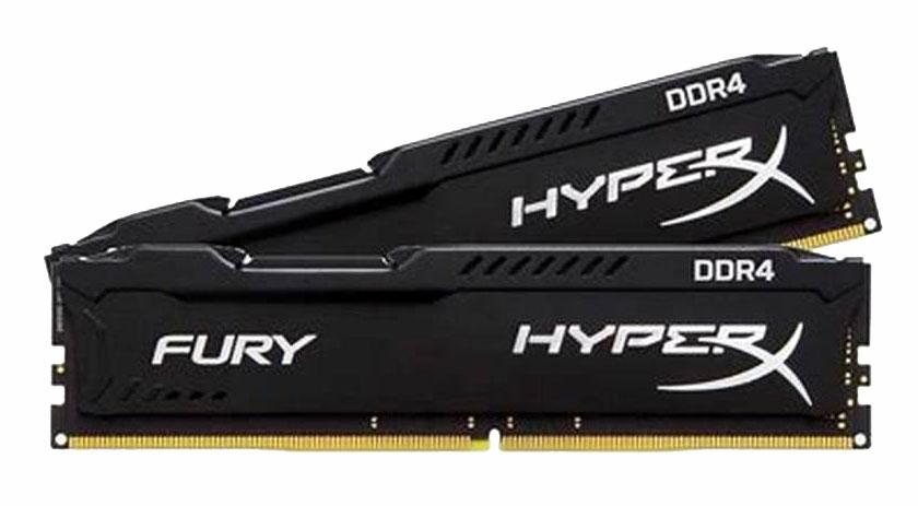 hyperx fury ddr4 2133mhz 8gb кінгстон HX421C14FB2/8g Black