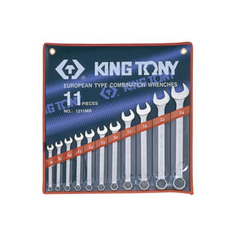Набір ключів комбі 11 шт. (8-24 мм) King Tony 1211MR