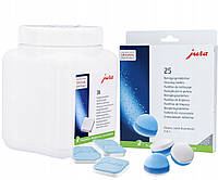 Таблетки от масляного налета Jura 25 шт + Таблетки для удаления накипи Jura 36 шт