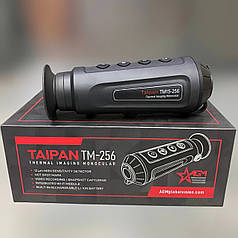 Тепловізійний монокуляр AGM Taipan TM15-256, 710 метрів, сенсор 256х192, дисплей 720х540, тепловізор