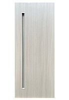 Дверцята міжкімнатні Шимо Ваніль Shield Line Glass 01 Екошпон скло сатин новий дизайн, якість стиль