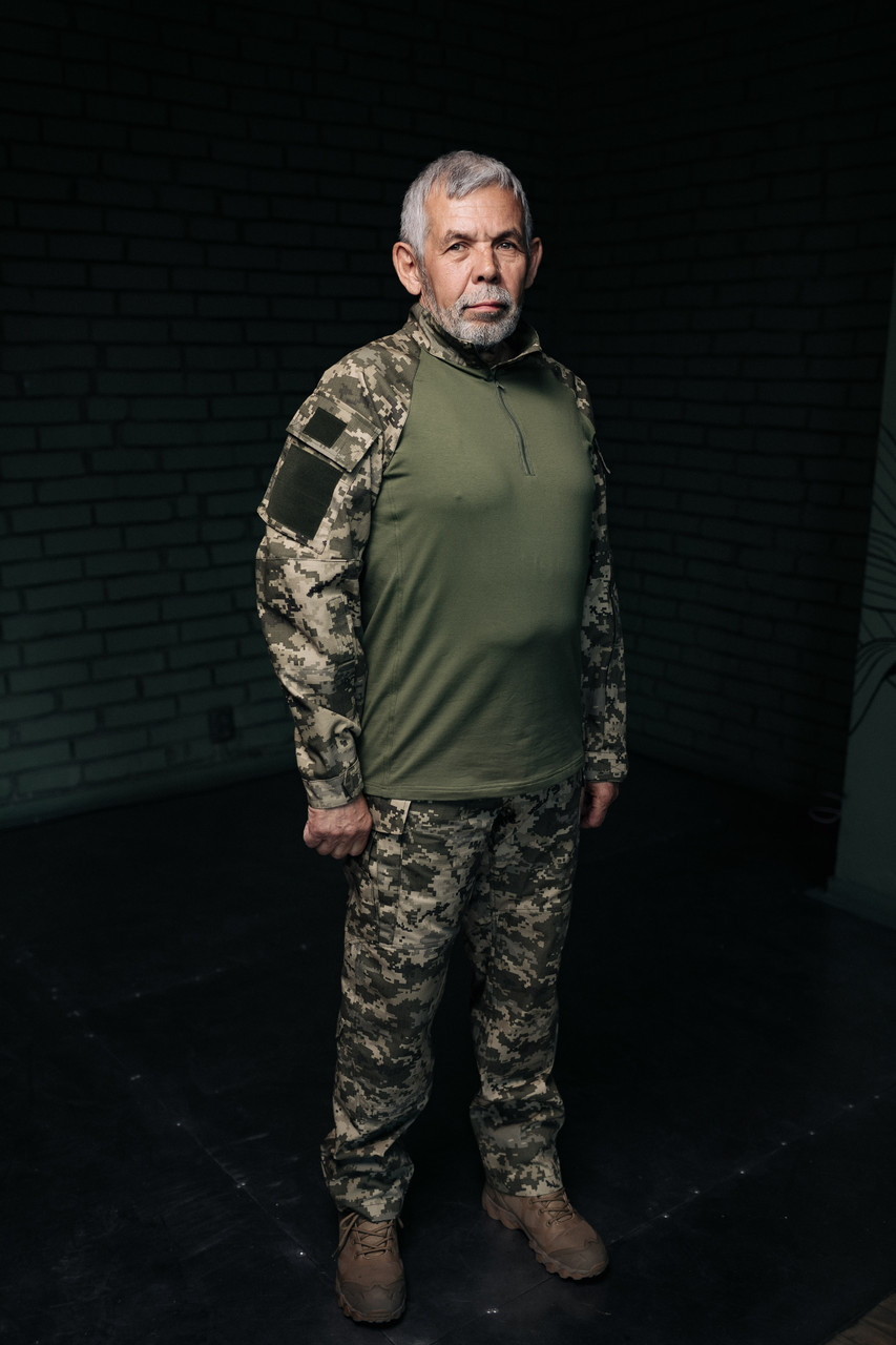 Камуфляжний тактичний костюм для ЗСУ Сорочка убакс бойова + штани польові Саржа піксель MILIGUS розмір L52