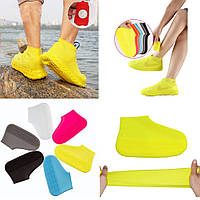 Силіконові чохли бахіли для взуття від дощу та бруду, Дощовики для взуття, бахіли від дощу, чохли для взуття