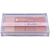 Палитра д/лица Highlight&Blush Kit by Marcelina Hypo Allergenic