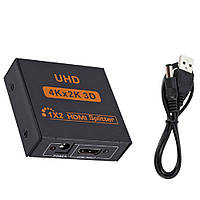 HDMI разветвитель Full HD 1080P на два телевизора