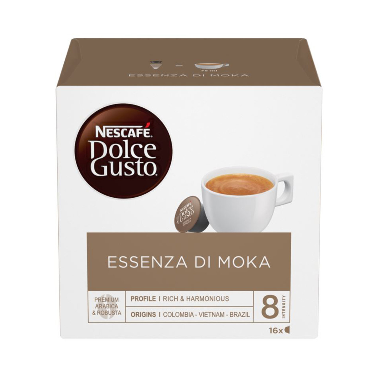Кава в капсулах Nescafe Dolce Gusto Essenza Di Moka 16 шт Дольче густо ...
