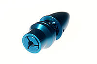 Адаптер пропеллера Haoye 01204 вал 4.0 мм винт 6.35 мм (цанга, синий) iby