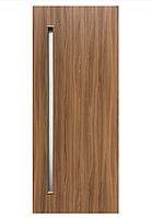Двері міжкімнатні Шимо Золотий Shield Line Glass 01 Екошпон скло сатин новий дизайн якість