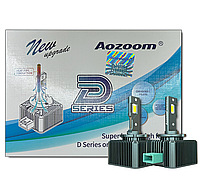 LED автолампы диодные Aozoom D3S D3R New Upgrade Canbus 70Вт 9000Лм 6000K 12В 24В