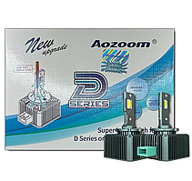 LED автолампи діодні Aozoom D3S D3R  New Upgrade Canbus 70Вт 9000Лм 6000K 12В 24В