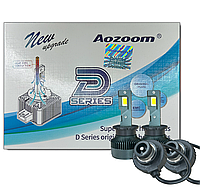 LED автолампы диодные Aozoom D4S D4R New Upgrade Canbus 70Вт 9000Лм 6000K 12В 24 В