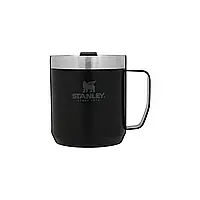 STANLEY MATTE BLACK Термокружка з ручкою 350мл, нержавіюча сталь 10-09366-006