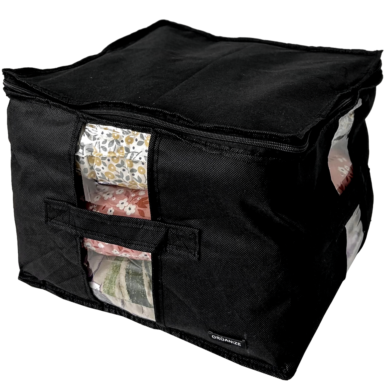 Велика сумка ORGANIZE для зберігання речей XM - 35x35x25 см (чорний)