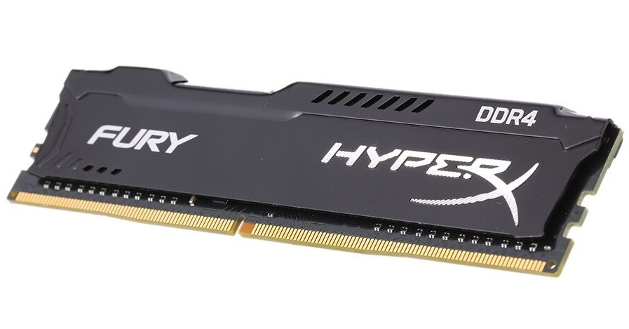 DDR4 2400MHz 8Gb HyperX Fury (HX424C15FB2/8) PC4-19200 Black оперативна пам'ять - ДДР4 8 Гб