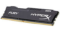 DDR4 2400MHz 8Gb HyperX Fury (HX424C15FB2/8) PC4-19200 Black оперативная память - ДДР4 8 Гб