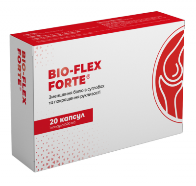 Bio-Flex Forte комплекс для суглобів. Натуральний Біо Флекс Форте від виробника. Офіційний сайт.