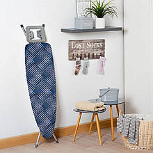 Змінний чохол без основи на прасувальну дошку BrightPrints #4 Біло-чорні смуги на зеленому 118х38 см