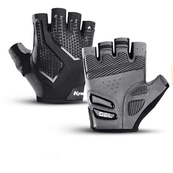 Атлетичні фітнес рукавиці D-Gel (чорні Premium)