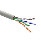 Кабель кручена пара UTP-cat.6 4х2х0.57 кв.мм сірий Одескабель [54275EK-1C] внутрішній комп'ютерний