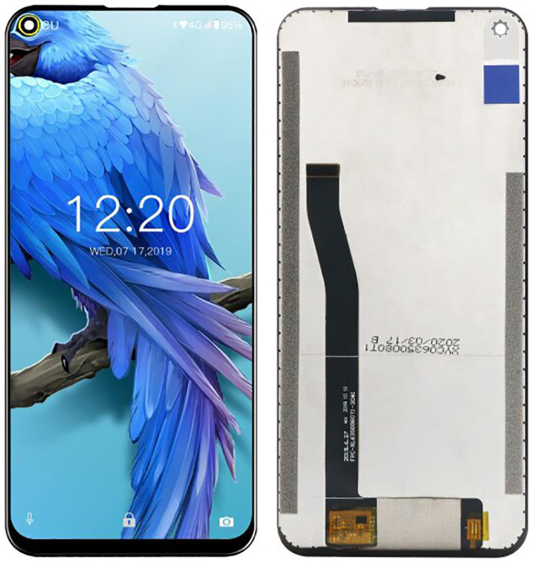Дисплей + сенсор Oukitel C17 / C17 Pro Black - p/n: FPC-XL6350080T1-30#1