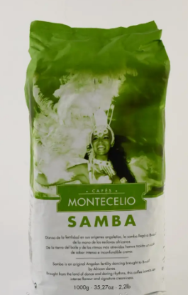 Кава зернова Montecelio Samba 1кг Іспанія