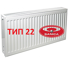 Сталеві панельні радіатори Sanica 22 клас 300