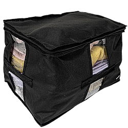 Велика сумка для зберігання речей ORGANIZE XL - 46x32x29 см (чорний)