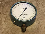 Манометр деформаційний зразковий загальнотехнічний поверчний МО-11202 60 кгс/см2 Ф160 мм М20*1,5 к.т.0,4 смр, фото 2