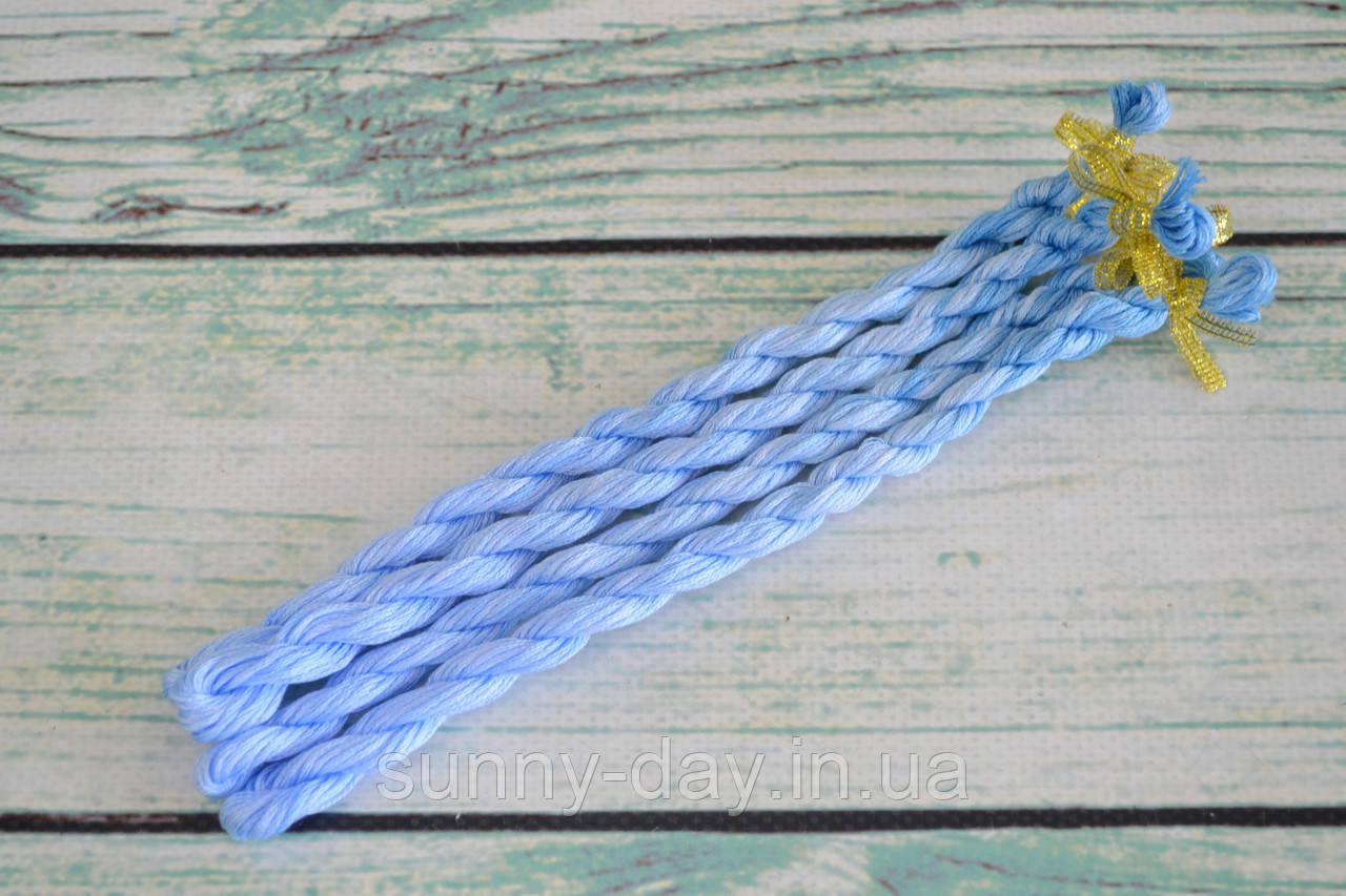 Муліне ручного фарбування №2-10 основа - муліне DMC, фото 1