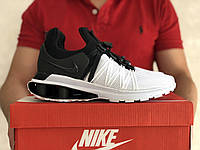Nike Shox Gravity чорні з білим только 44 размер