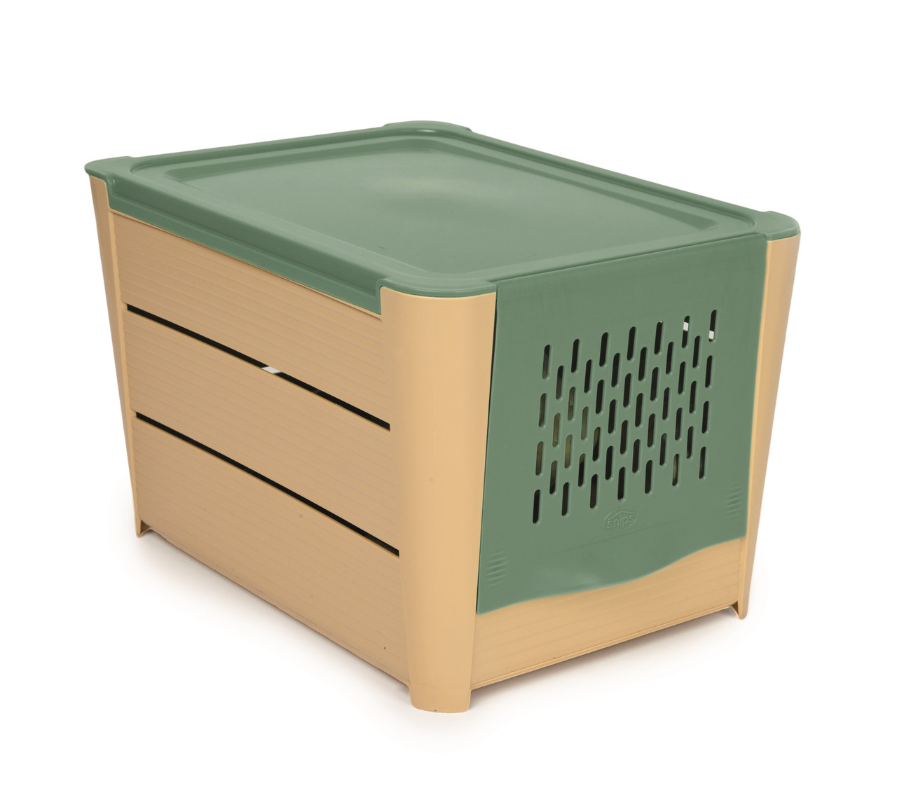 Контейнер для зберіганя 3 кг овочів Snips, бежево-зелений