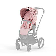 Чохол тканинний для прогулянкового блоку Cybex Priam Simply Flowers Pink 2022 р.