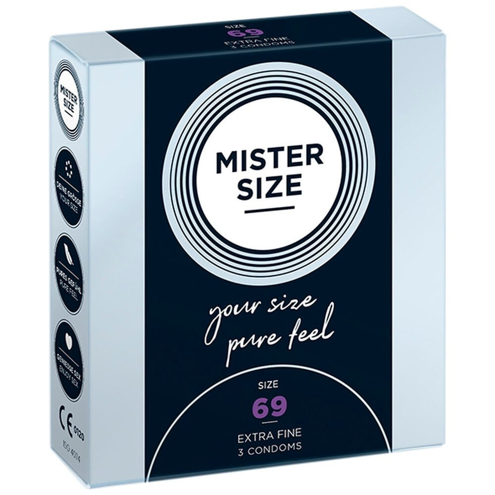 Презервативи Mister Size 69mm pack of 3 Кітті