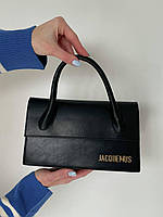 Женская практичная сумка Jac. Le Chiquito long black 22*15*9 черная эко кожа