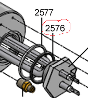 1T311717 Кільце ущільнювальне Бойлера Franke Evolution Viton