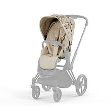 Чохол тканинний для прогулянкового блоку Cybex Priam Simply Flowers Beige 2023 р.