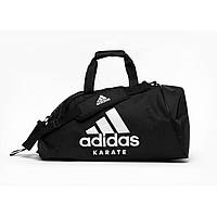 Сумка-рюкзак (2 в 1) Adidas із білим логотипом Karate