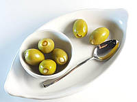 Фаршированные миндалем оливки Халкидики 3кг 111-120 Super Colossal в рассоле в пет-пакете 70355