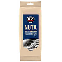 K2 NUTA серветки для очищення скла 25 шт в упаковці