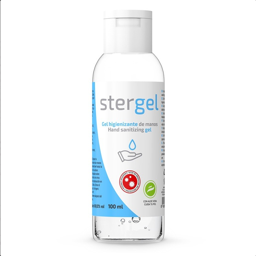 Дезінфікувальний гель для Stergel Hidroalcoholico Disinfectant Covid-19 100 мл