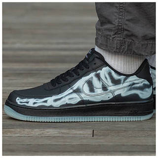 Nike air force 1 black sale store