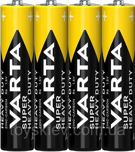 Батарейка Varta R3/AAA/Super Heavy Duty/ техніка/сольова