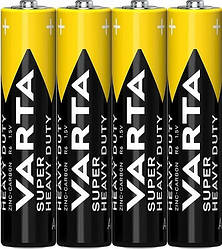 Батарейка Varta R3/AAA/Super Heavy Duty/ техніка/сольова